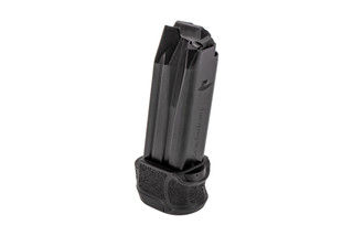 The Heckler and Koch VP9 SK magazine is made from stainless steel and holds 15 rounds of 9mm ammo